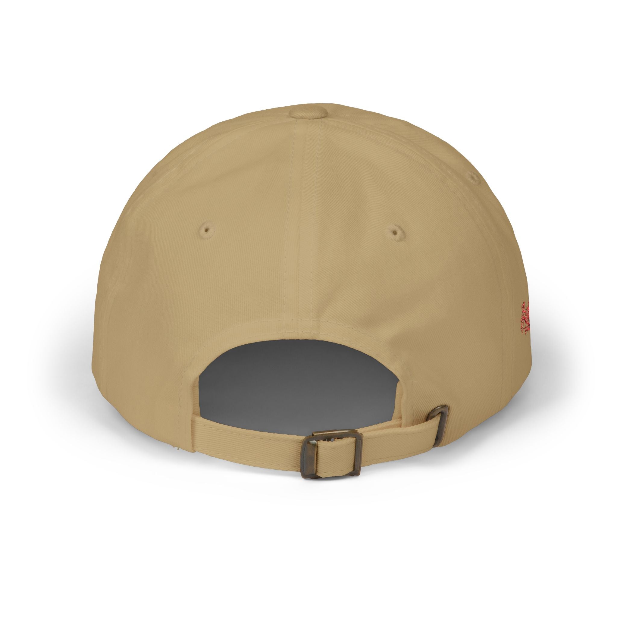 Bad Dad Cap — Red Revolt Bat-Fist Logo Embroidered Baseball Hat