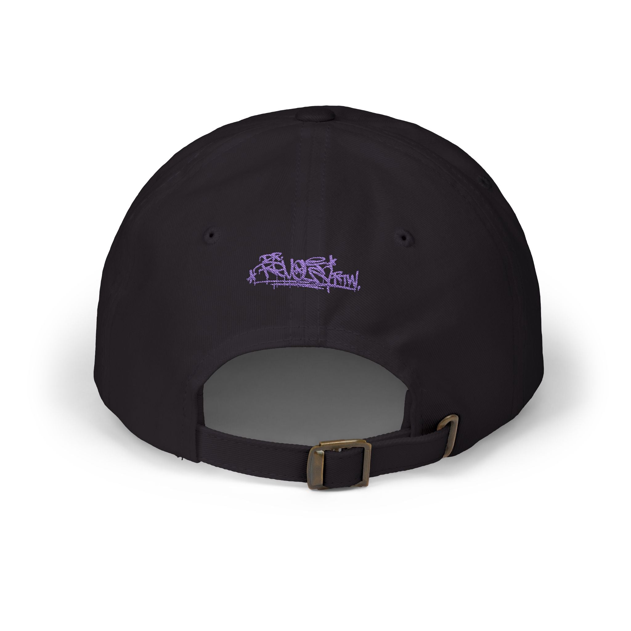 Revo-Bat-Fist Embroidered Baseball Hat — Graffiti Goth Mod Punk Rap Funk Wild Style!