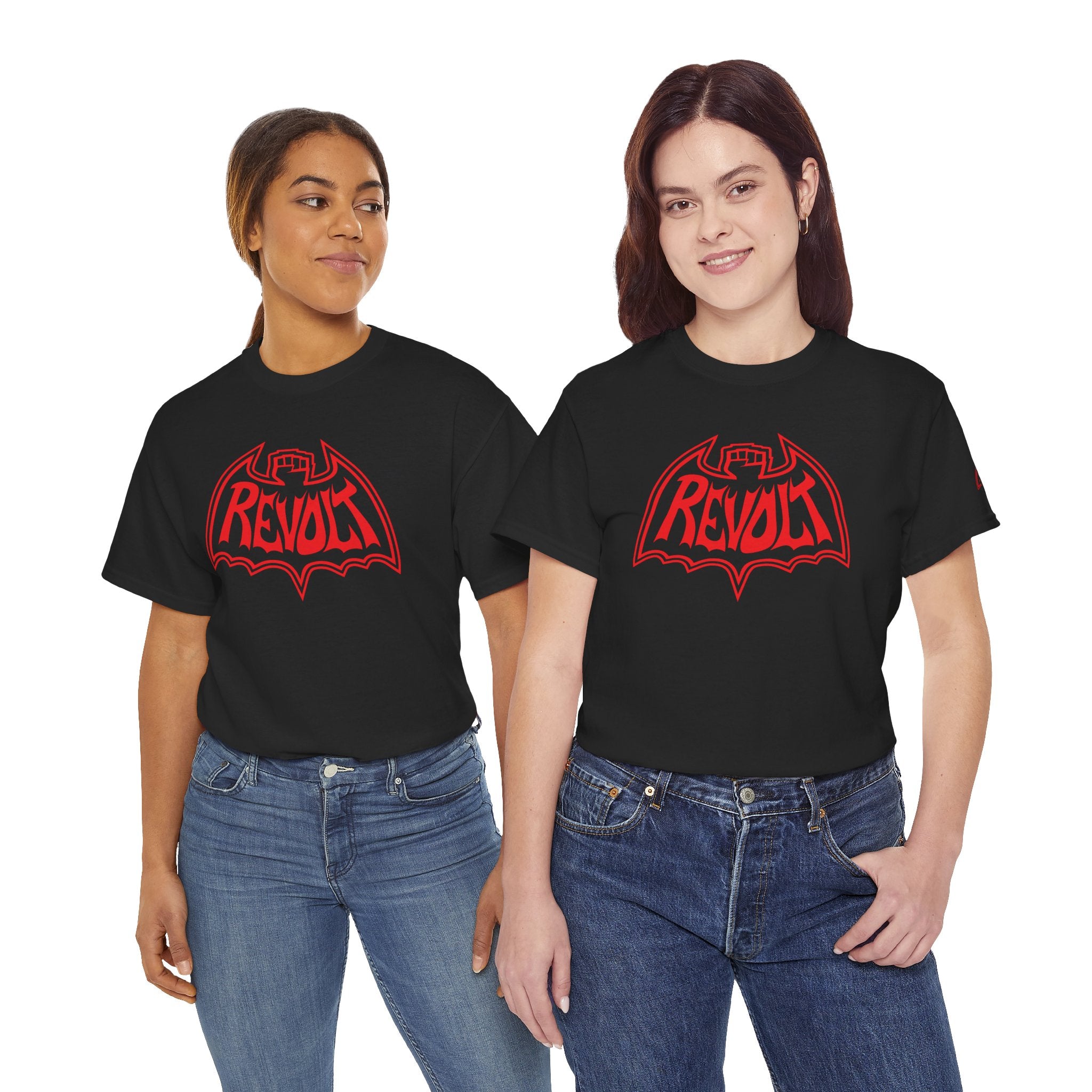 Revolt Bat Logo T‑Shirt — Graffiti Beyond Style-Wear Tee-