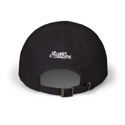 Revo-Bat-Fist Embroidered Baseball Hat — Graffiti Goth Mod Punk Rap Funk Wild Style!