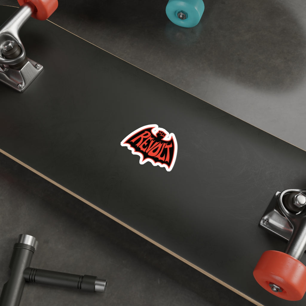 Revolt Bat Die-Cut Sticker — All-City All-Surface- Vinyl Sticker-
