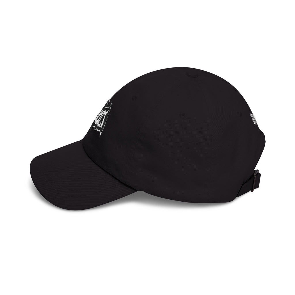 Revo-Bat-Fist Embroidered Baseball Hat — Graffiti Goth Mod Punk Rap Funk Wild Style!