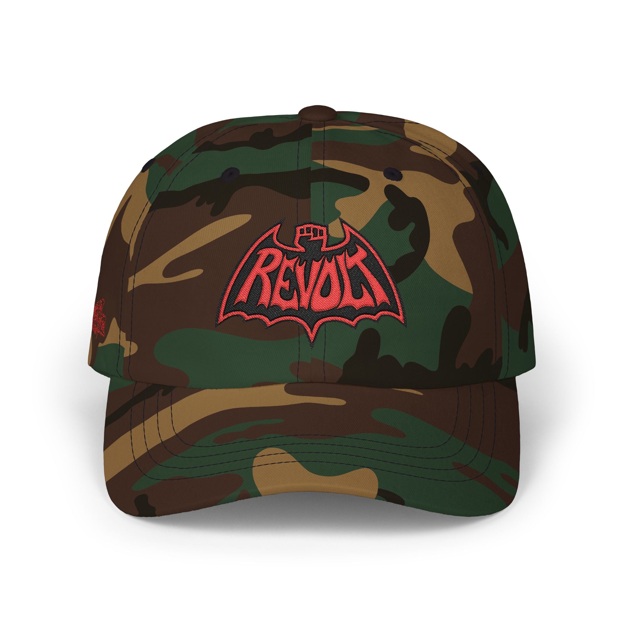 Dad Cap — Revolt Bat-Fist Logo Embroidered "Bad Dad" Hat