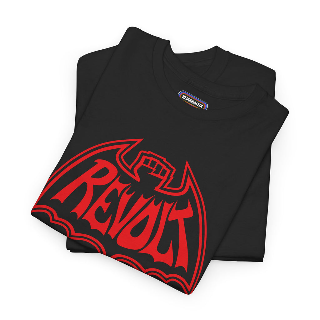 Revolt Bat Logo T‑Shirt — Graffiti Beyond Style-Wear Tee-