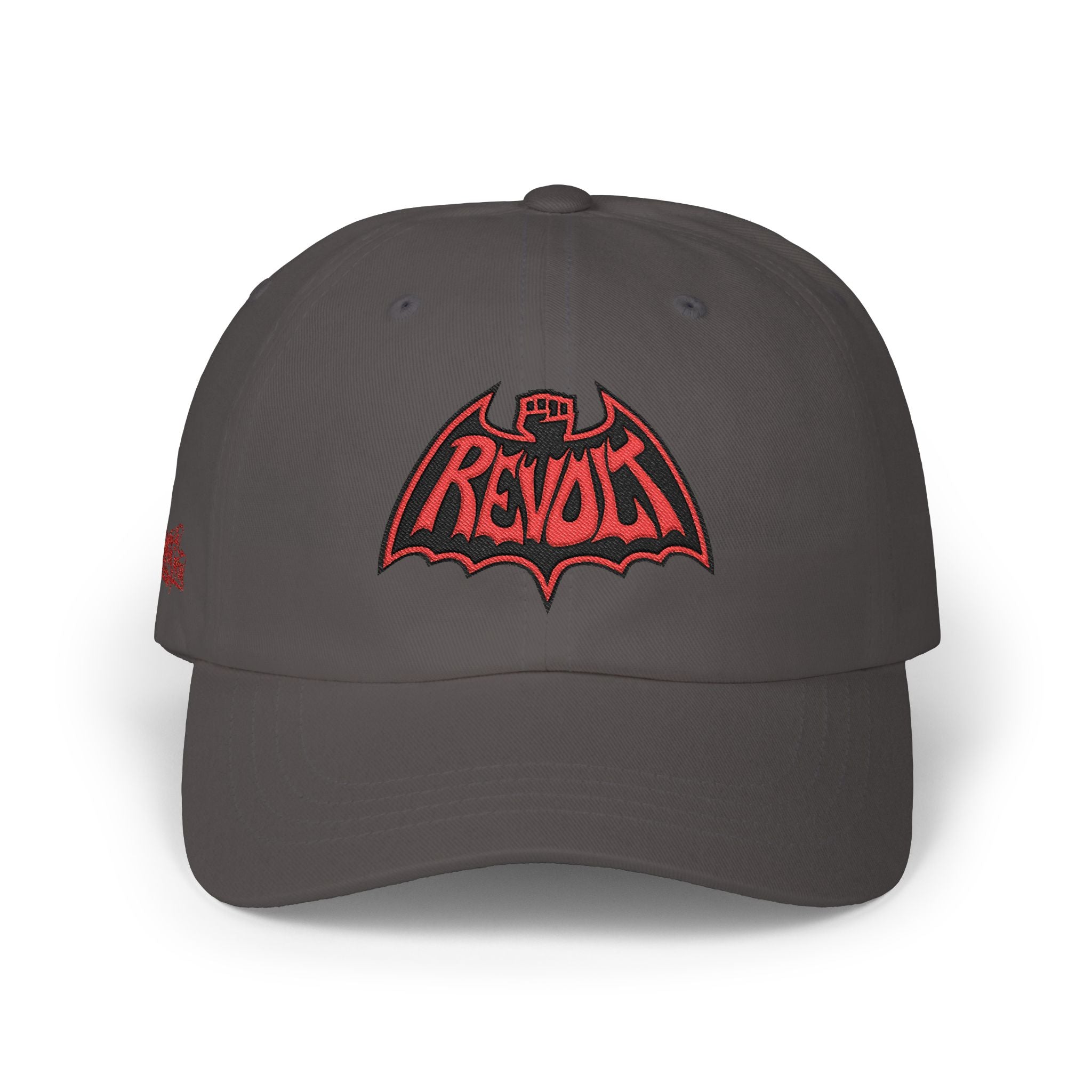 Dad Cap — Revolt Bat-Fist Logo Embroidered "Bad Dad" Hat