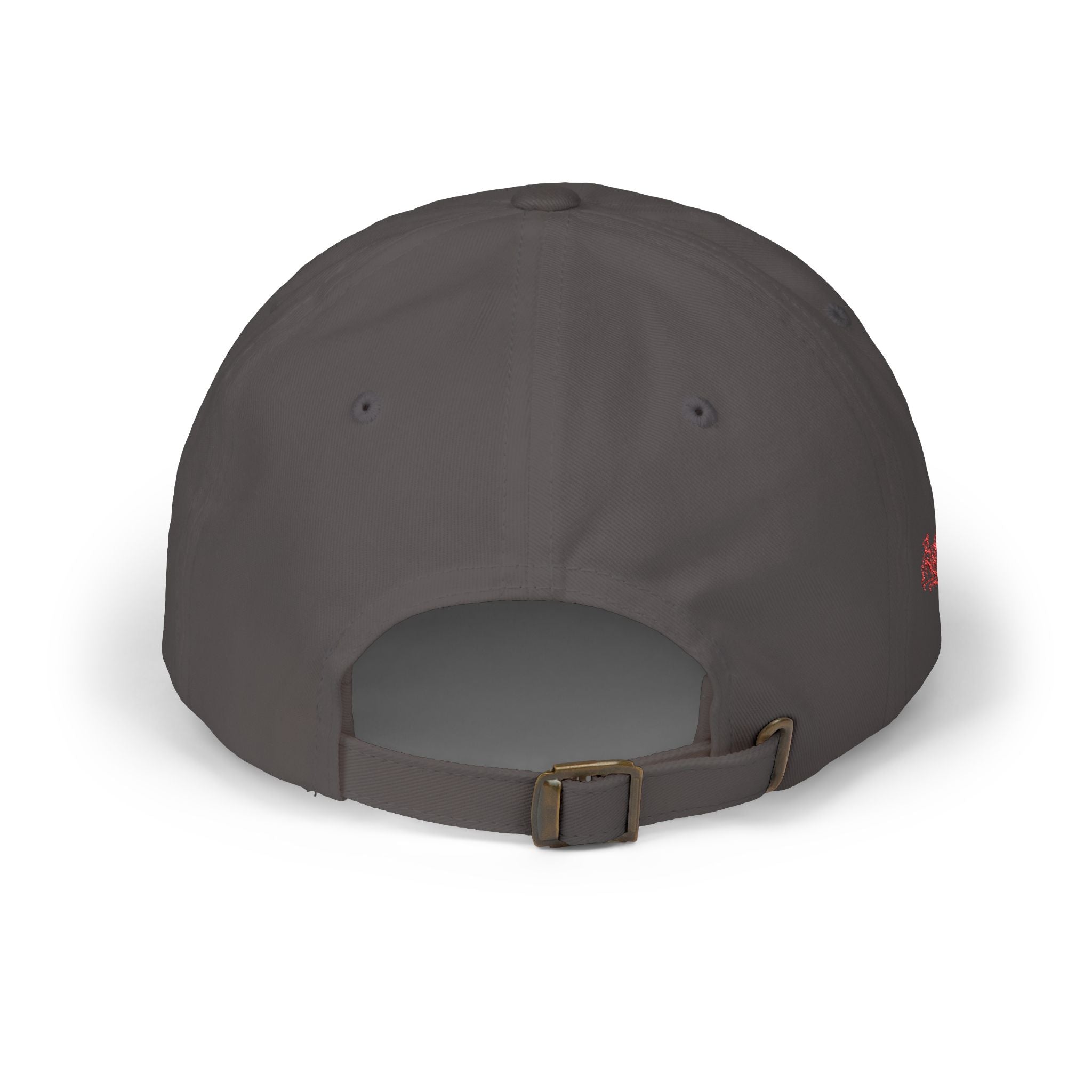 Bad Dad Cap — Red Revolt Bat-Fist Logo Embroidered Baseball Hat