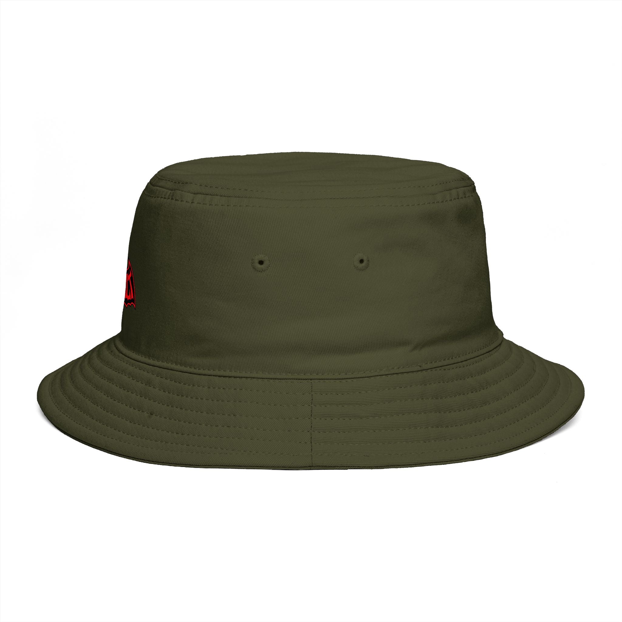 Revo-Bat-Fist Embroidered Bucket Hat
