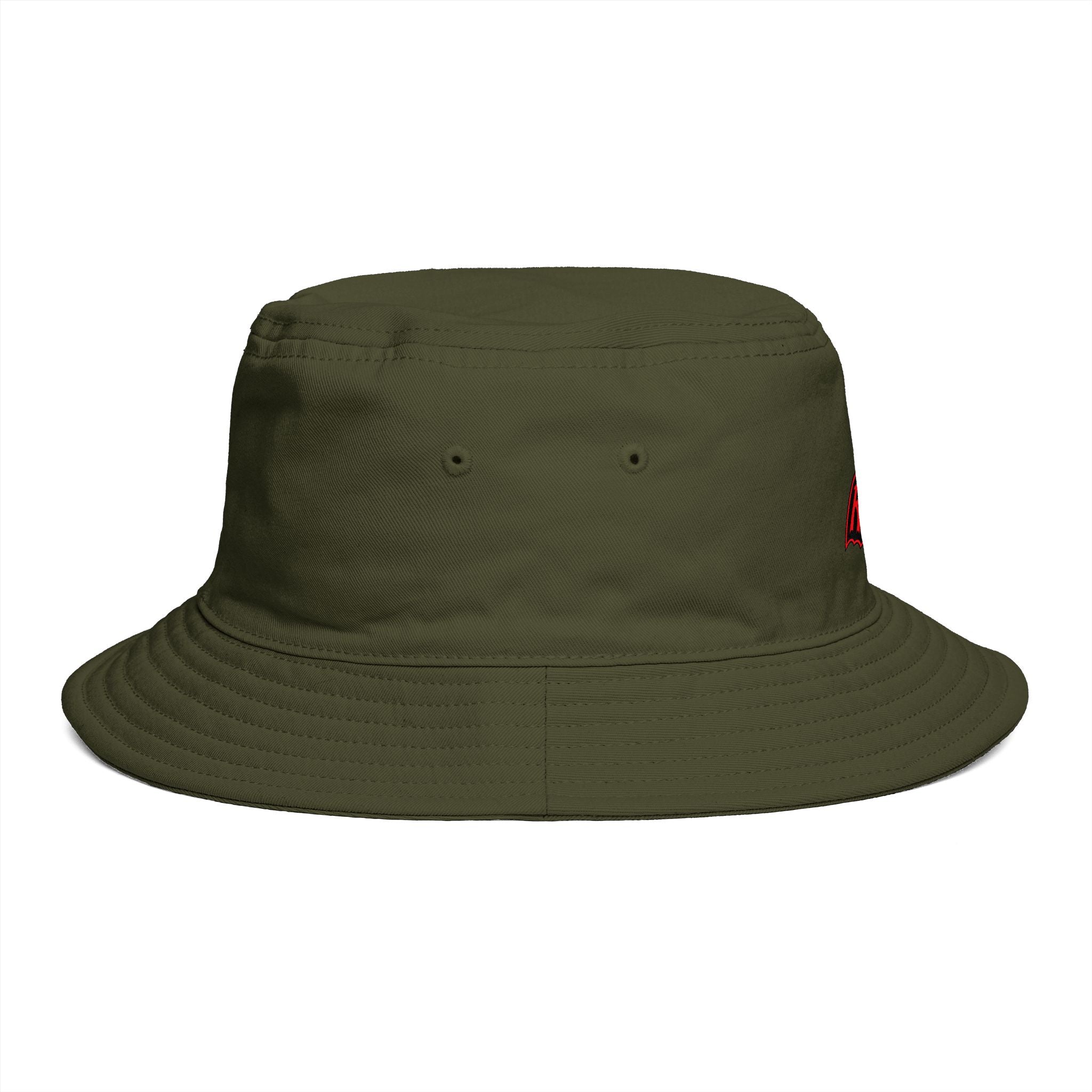 Revo-Bat-Fist Embroidered Bucket Hat