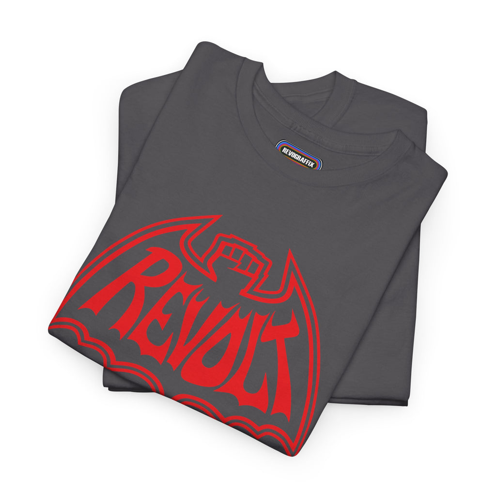 Revolt Bat Logo T‑Shirt — Graffiti Beyond Style-Wear Tee-