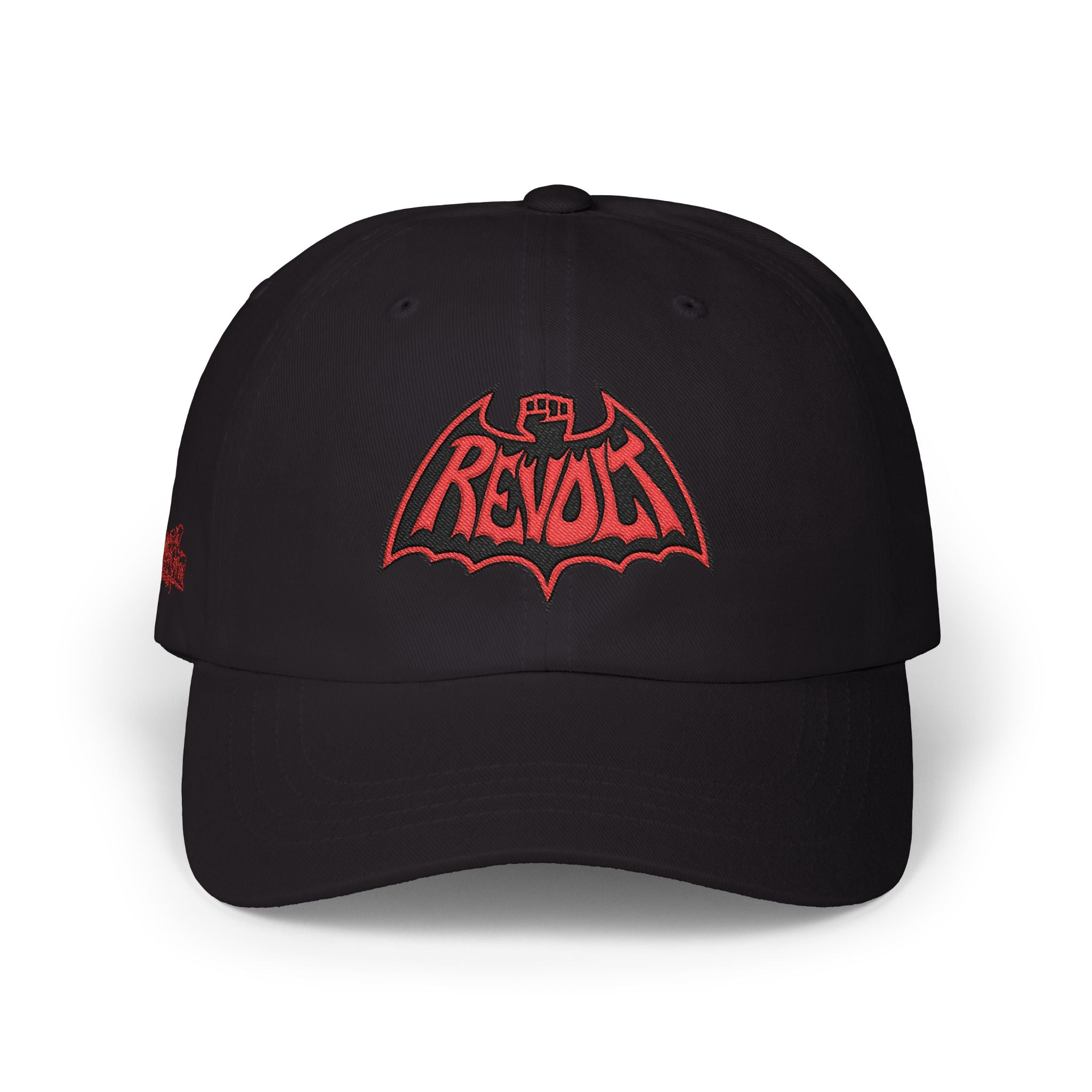 Dad Cap — Revolt Bat-Fist Logo Embroidered "Bad Dad" Hat
