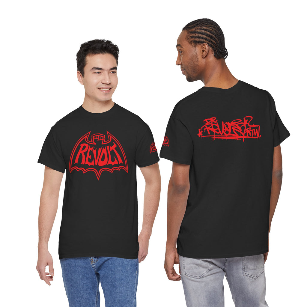 Revolt Bat Logo T‑Shirt — Graffiti Beyond Style-Wear Tee-