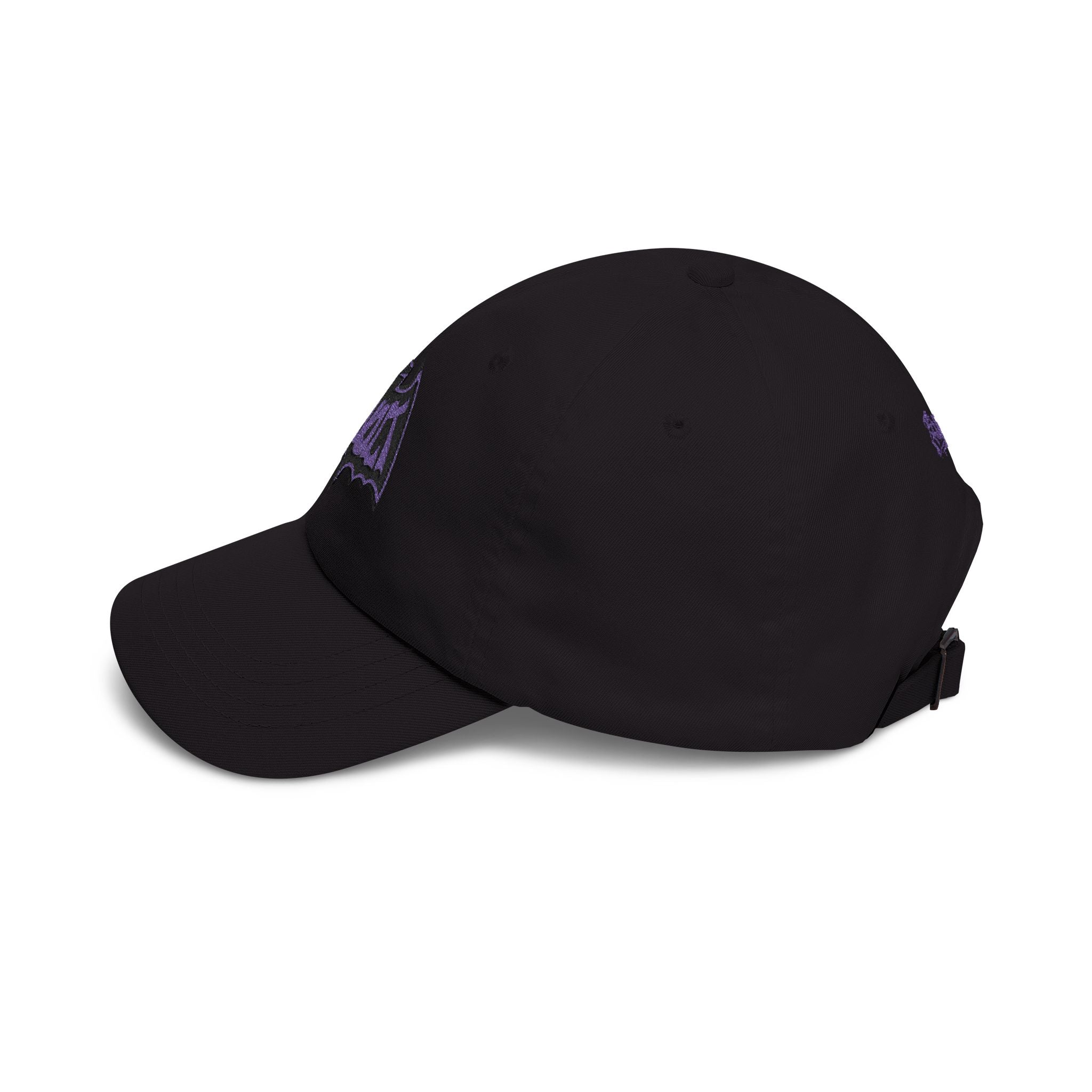 Revo-Bat-Fist Embroidered Baseball Hat — Graffiti Goth Mod Punk Rap Funk Wild Style!