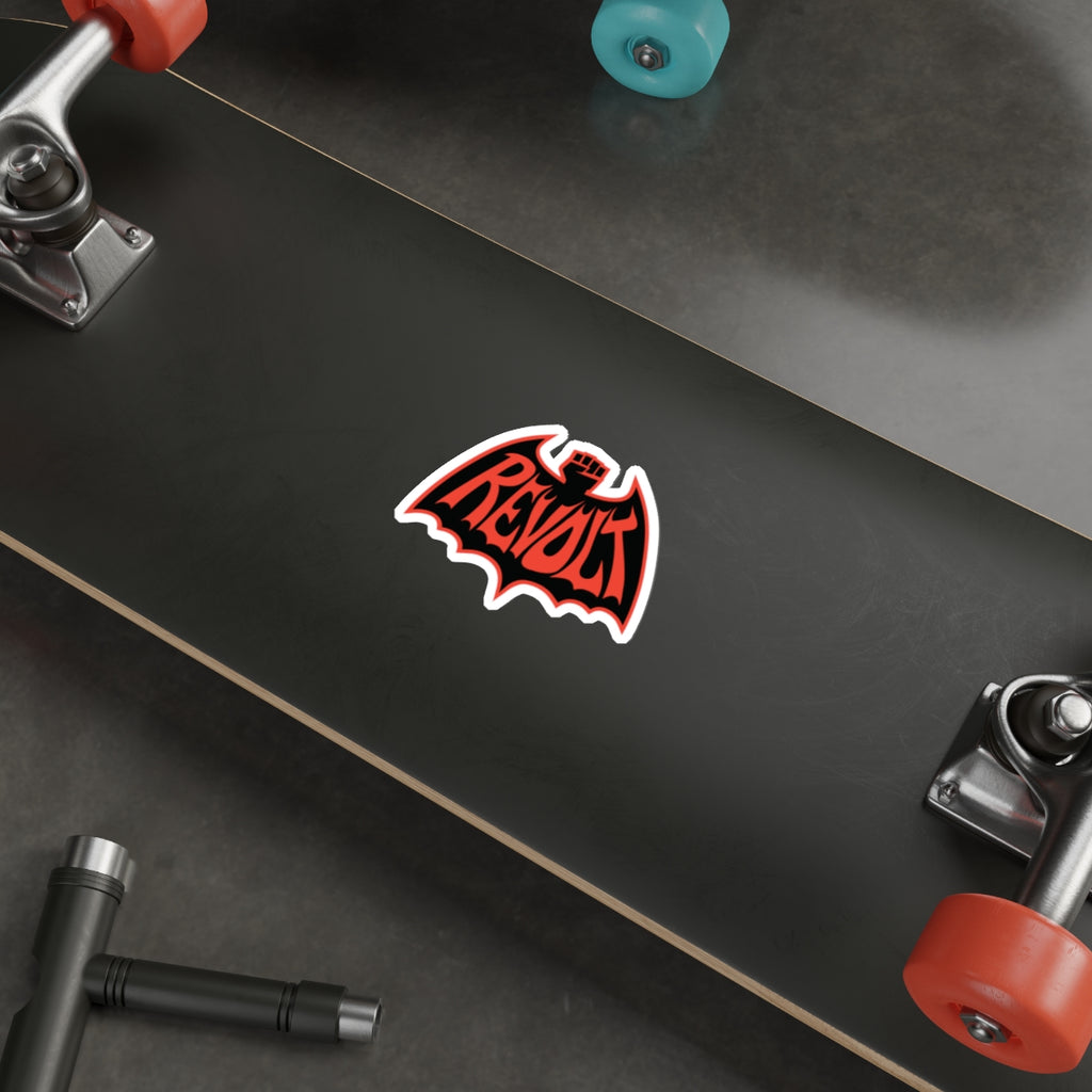 Revolt Bat Die-Cut Sticker — All-City All-Surface- Vinyl Sticker-