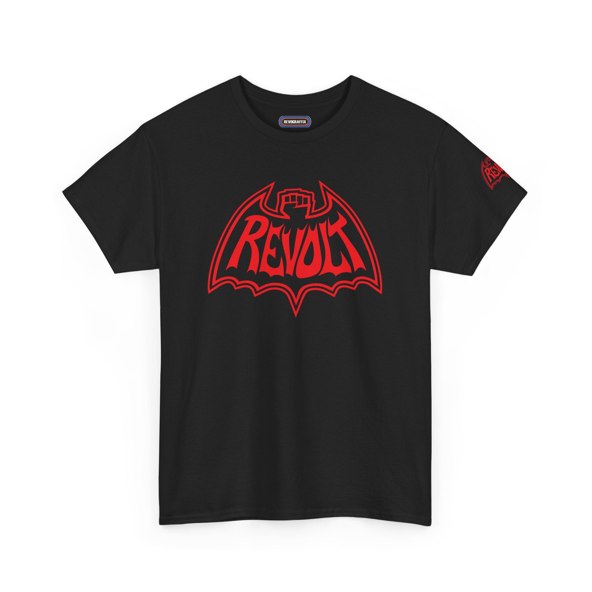 Revolt Bat Logo T‑Shirt — Graffiti Beyond Style-Wear Tee-