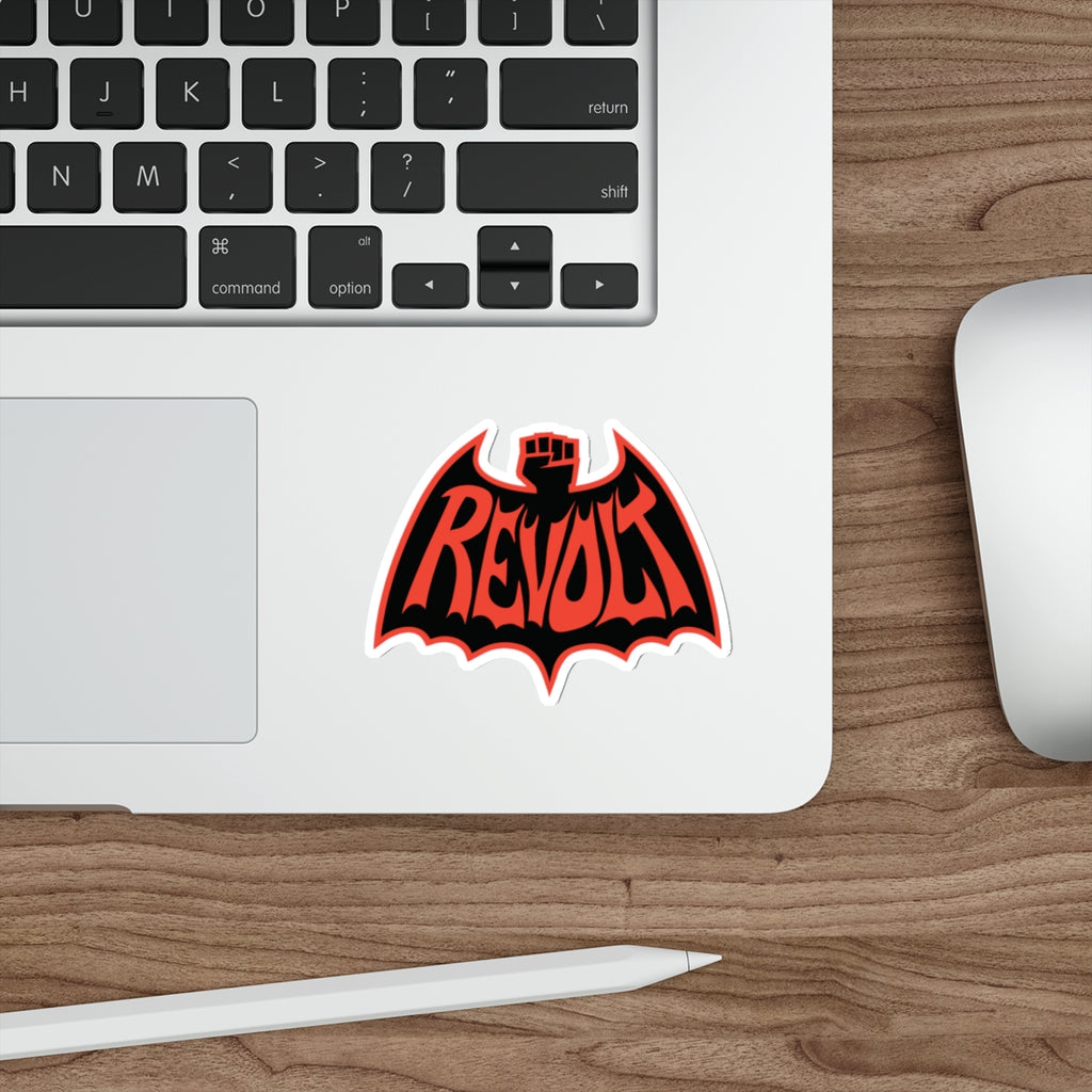 Revolt Bat Die-Cut Sticker — All-City All-Surface- Vinyl Sticker-