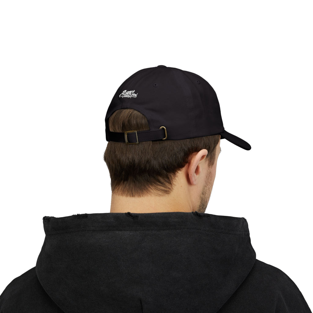 Revo-Bat-Fist Embroidered Baseball Hat — Graffiti Goth Mod Punk Rap Funk Wild Style!