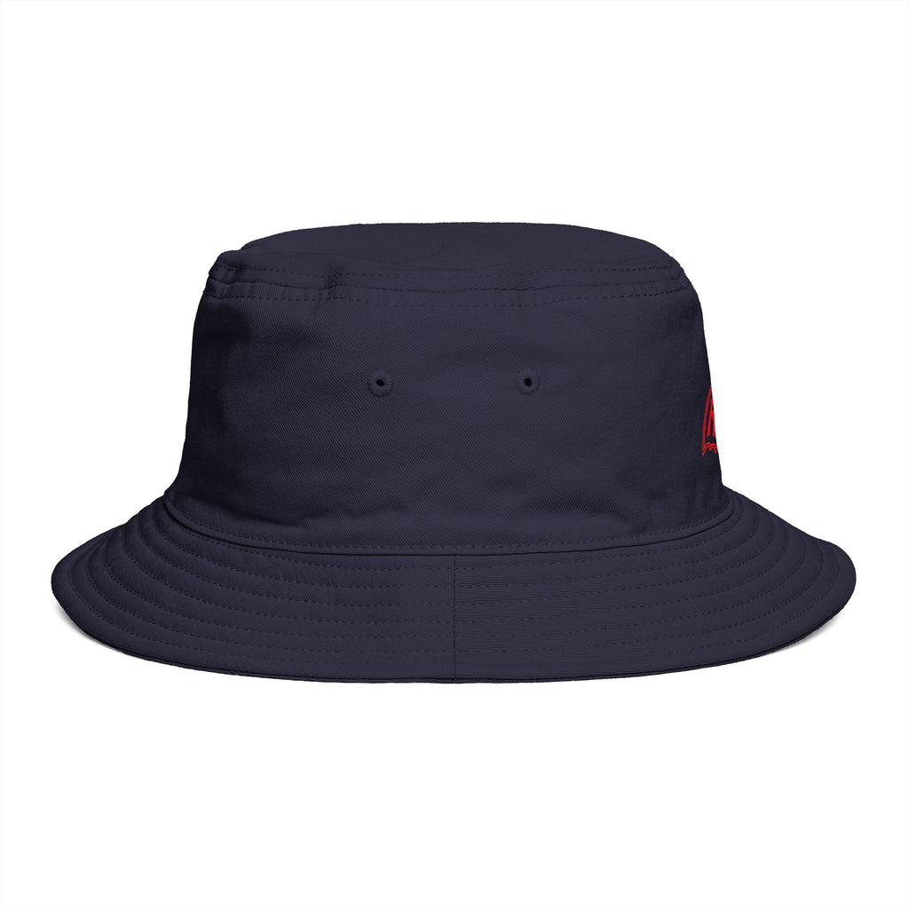 Revo-Bat-Fist Embroidered Bucket Hat